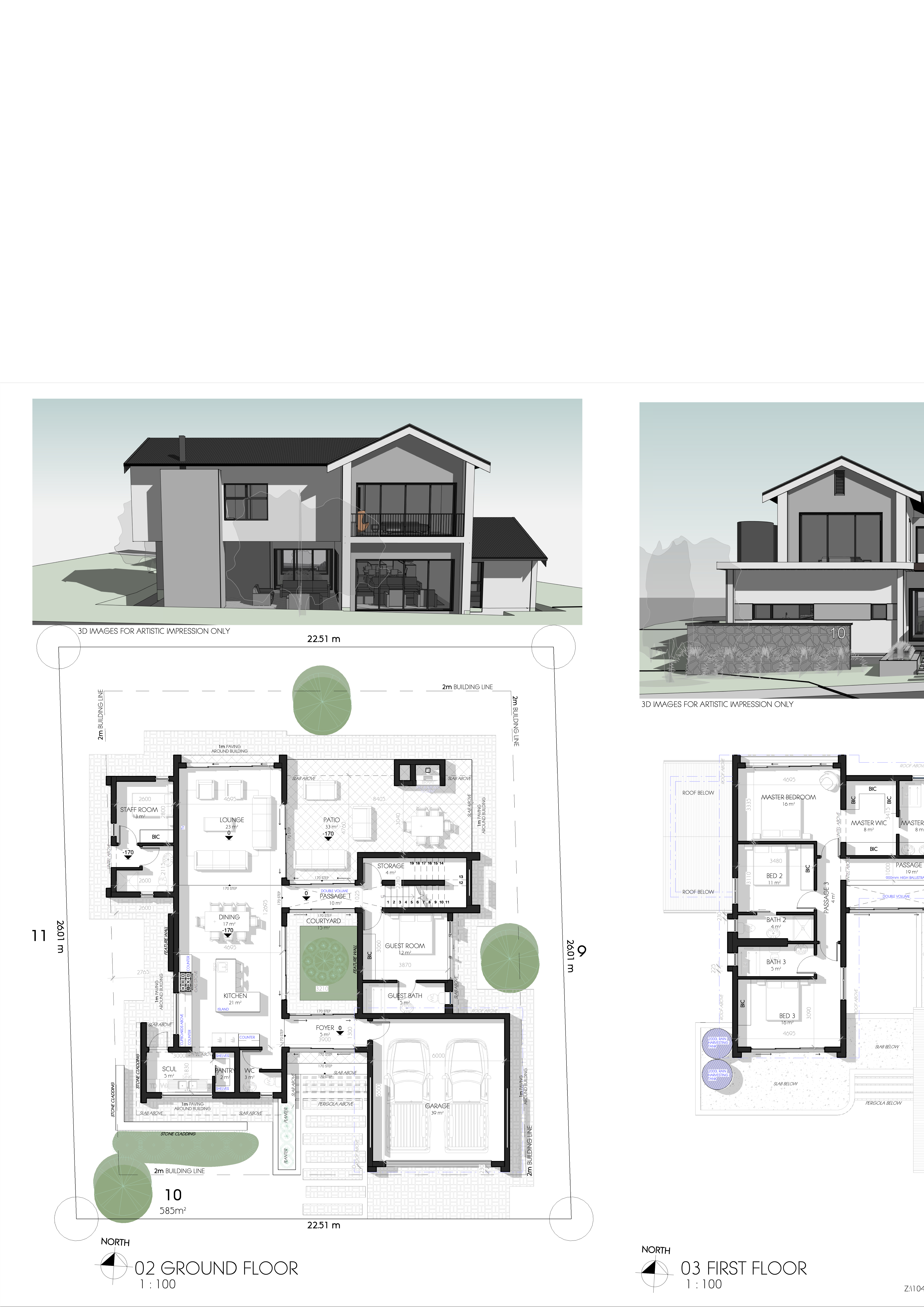 Plot 10 — with staff room